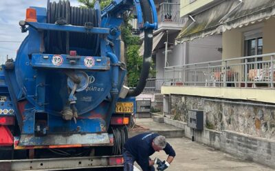 Καθαρισμός φρεατίων στην Δημοτική Ενότητα Μηχανιώνας