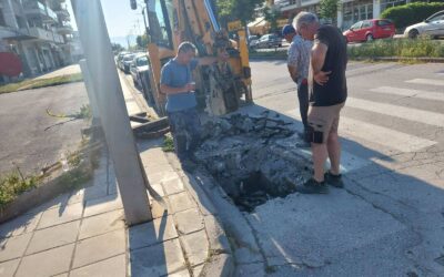 DEYATH is Replacing Old, Non-Operating Valves in the Peraia Region