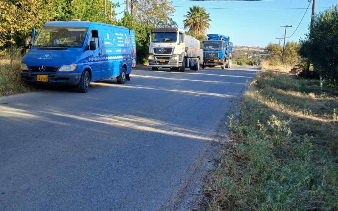 DEYATH continues the cleaning project of Water Tanks